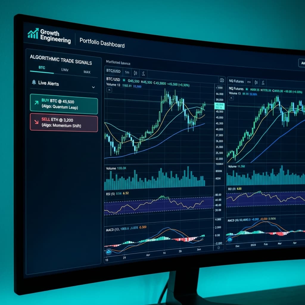 SMC Backtester Dashboard showing equity curve, trade analytics, and performance metrics